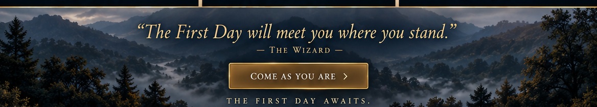 The First Day will meet you where you stand.
